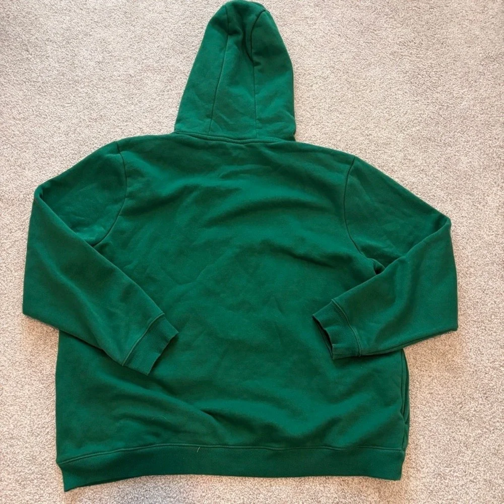 Disney Parks Disneyland Resort‎ Hoodie Unisex XXL 2XL Green Santa Mickey Mouse